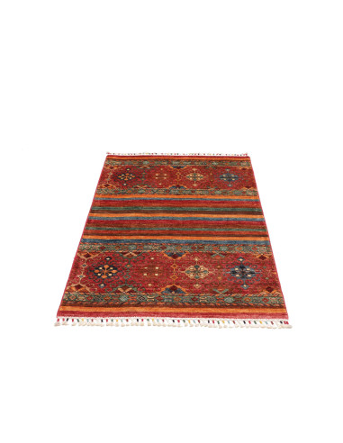 Tappeto Samarkand Pakistan 85x126 Rosso Terraco