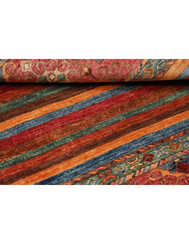 Tappeto Samarkand Pakistan 85x126 Rosso Terraco