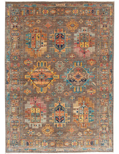Rug Tribal Pakistan 147x202 Brown Taupe Ocher O