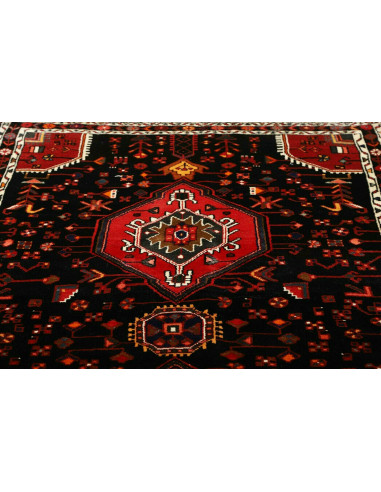 145x218 Cm Qashqai, Persia, Wool warp: Wool, Approx.