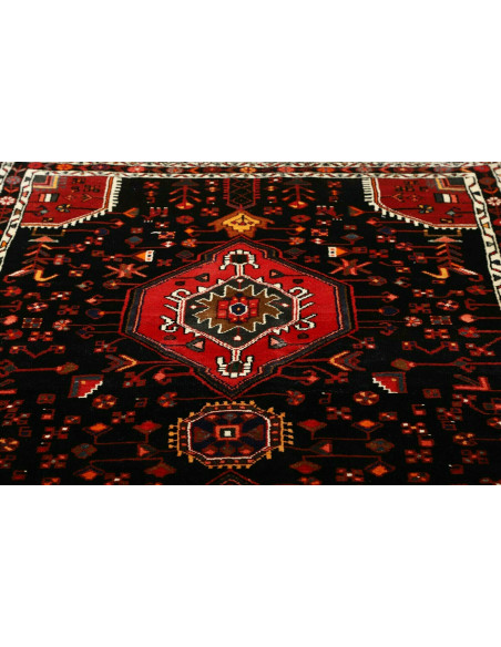 145x218 Cm Qashqai, Persia, Wool warp: Wool, Approx.