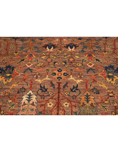 Rug Shahi Fine Pakistan 79x301 Terracotta Brown