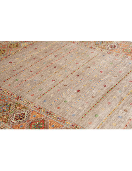 Rug Rubin Pakistan 167x239 Beige Taupe Brick Re