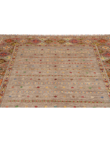 Rug Rubin Pakistan 167x239 Beige Taupe Brick Re