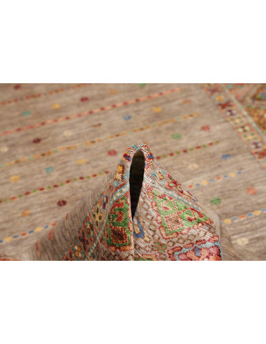 Rug Rubin Pakistan 167x239 Beige Taupe Brick Re