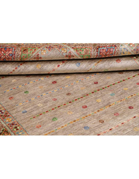 Rug Rubin Pakistan 167x239 Beige Taupe Brick Re