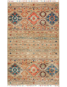 Rug Rubin Pakistan 79x125 Beige Brown Terracott