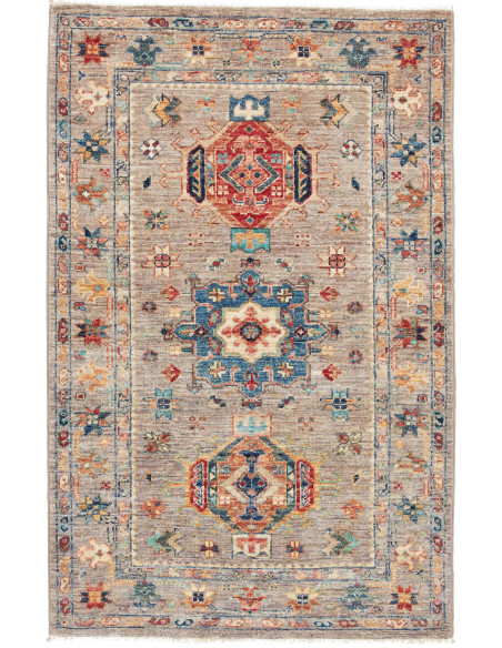Rug Tribal Pakistan 81x129 Beige Multicolor