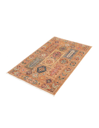 Tappeto Tribal Pakistan 77x126 Terra Cotta Aran