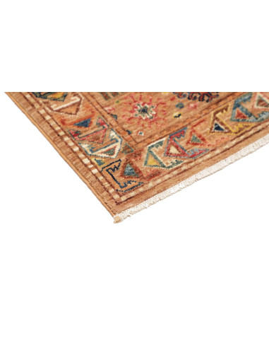 Tappeto Tribal Pakistan 77x126 Terra Cotta Aran