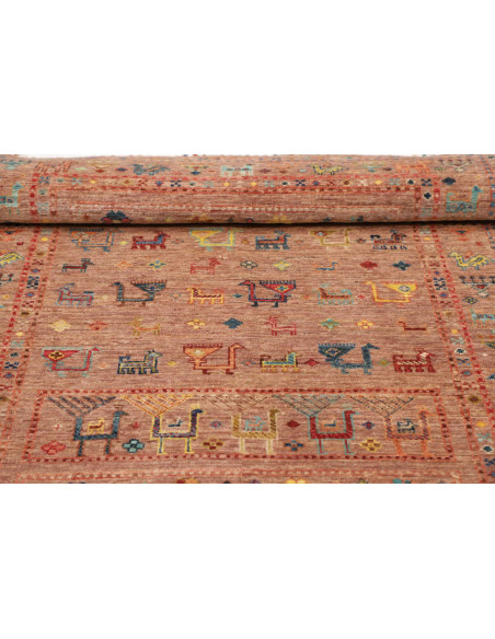 Tappeto Rubin Pakistan 100x149 Terracotta Paste