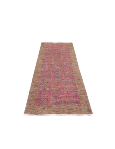 Tappeto Bakhtiyar Pakistan 89x240 Marrone Terra