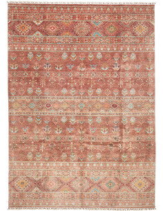 Rug Rubin Pakistan 270x381 Terracotta Red Turqu