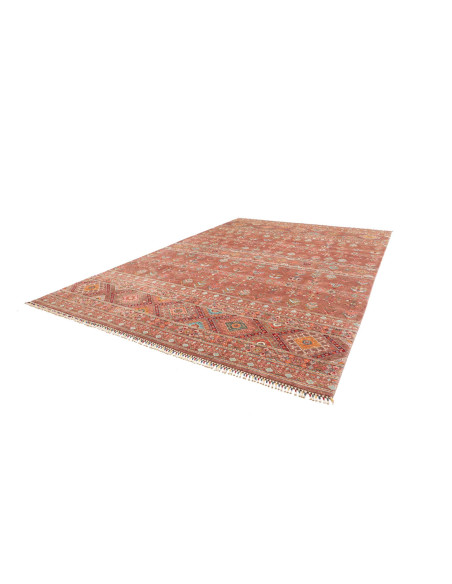 Rug Rubin Pakistan 270x381 Terracotta Red Turqu