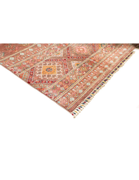 Rug Rubin Pakistan 270x381 Terracotta Red Turqu