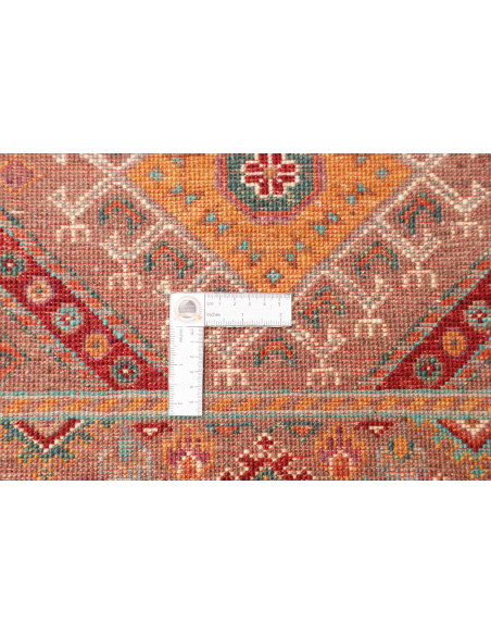Rug Rubin Pakistan 270x381 Terracotta Red Turqu