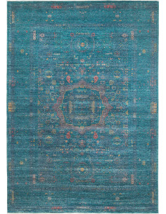 Tappeto Mamlouk Pakistan 210x294 Verde Acqua Bl