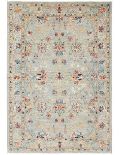 Rug Ziegler Fine Pakistan 126x183 Aquamarine Bl