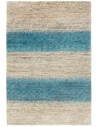 Tappeto Royal Gabbeh Pakistan 123x181 Beige Blu