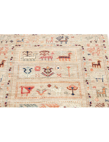 Rug Rubin Pakistan 80x125 Sand Beige Terracotta