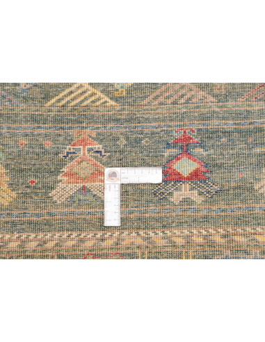Rug Rubin Pakistan 100x152 Teal Terracotta Beig