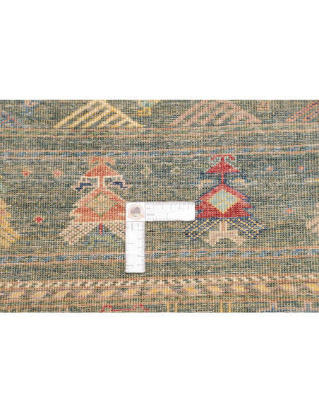 Rug Rubin Pakistan 100x152 Teal Terracotta Beig