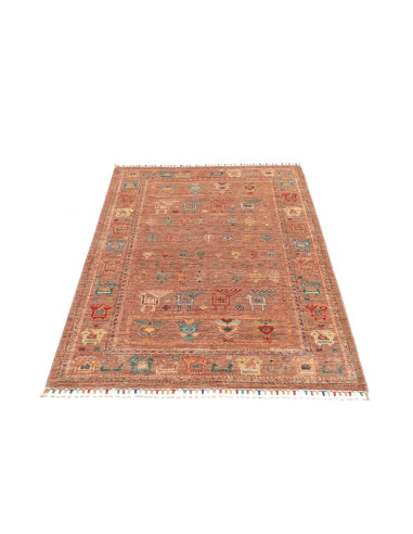 Rug Rubin Pakistan 99x150 Terracotta Multicolor