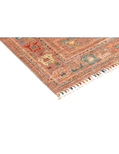 Rug Rubin Pakistan 99x150 Terracotta Multicolor