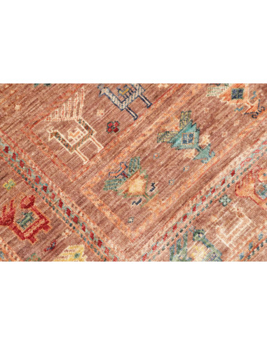 Rug Rubin Pakistan 99x150 Terracotta Multicolor