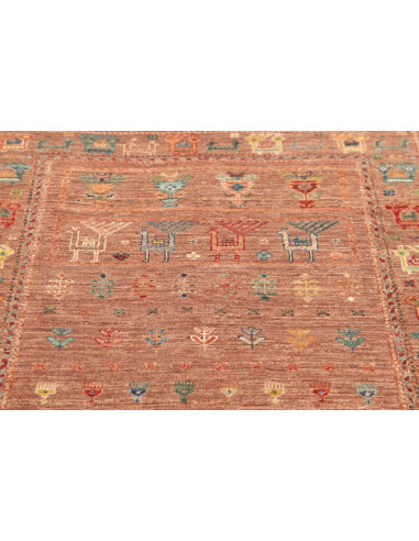Rug Rubin Pakistan 99x150 Terracotta Multicolor