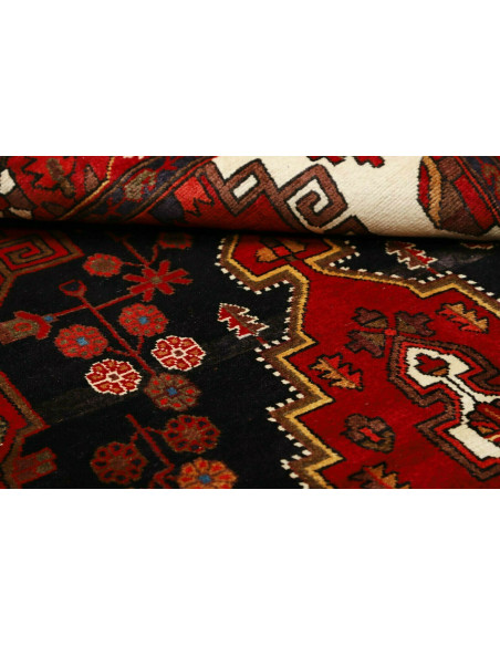 141x224 Cm Qashqai Persia Lana Su Lana Media Medio