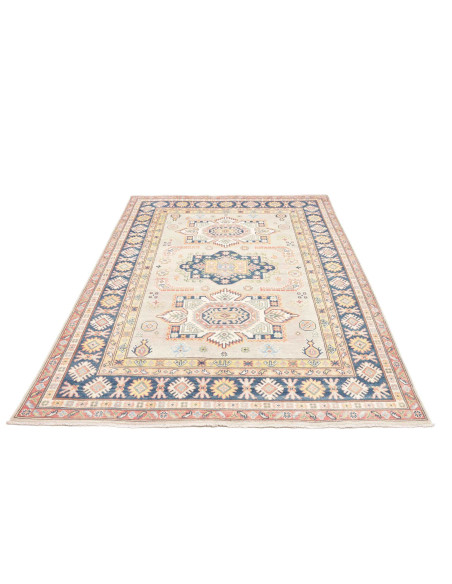 Tappeto Kazak Afghanistan 167x240 Crema Beige B