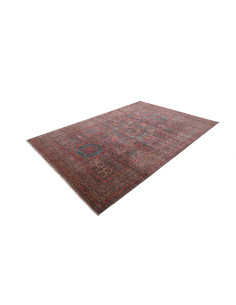 Rug Mamlouk Pakistan 197x292 Terracotta Teal Bl 2