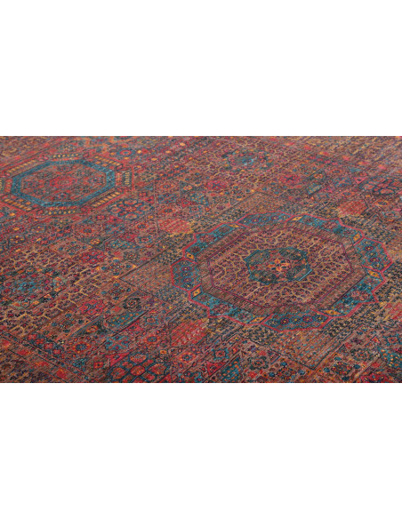 Tappeto Mamlouk Pakistan 197x292 Terracotta Blu