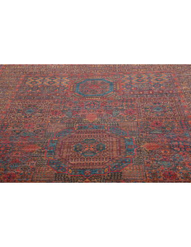 Tappeto Mamlouk Pakistan 197x292 Terracotta Blu