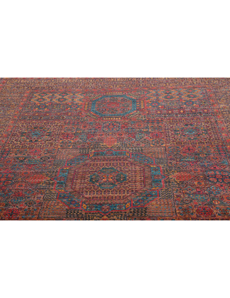 Tappeto Mamlouk Pakistan 197x292 Terracotta Blu