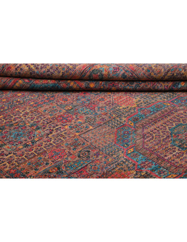 Tappeto Mamlouk Pakistan 197x292 Terracotta Blu