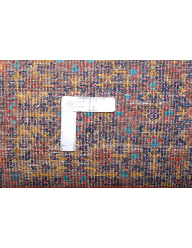 Rug Mamlouk Pakistan 197x292 Terracotta Teal Bl