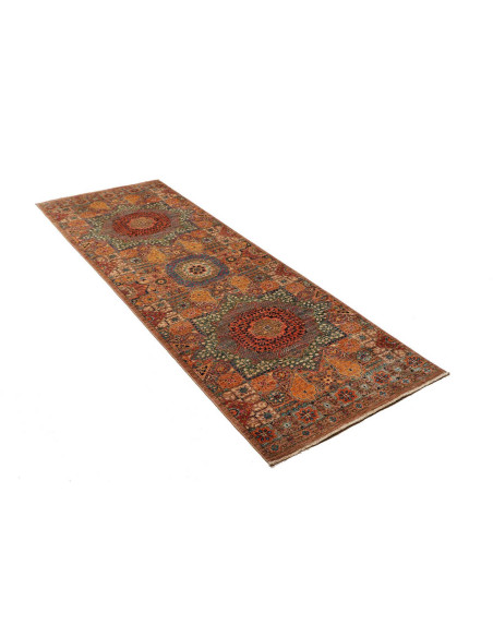 Tappeto Mamlouk Pakistan 81x244 Arancione Terra