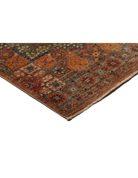 Tappeto Mamlouk Pakistan 81x244 Arancione Terra