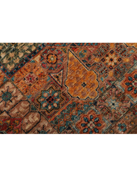 Tappeto Mamlouk Pakistan 81x244 Arancione Terra