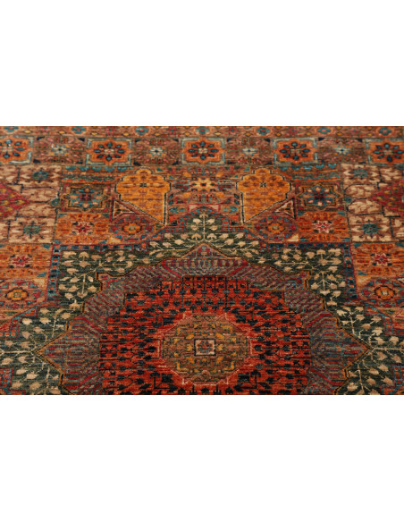 Tappeto Mamlouk Pakistan 81x244 Arancione Terra