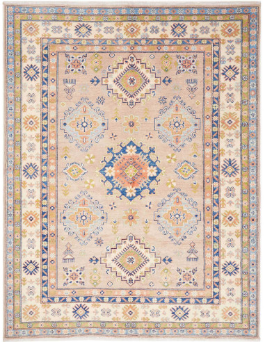Tappeto Kazak Afghanistan 153x199 Rosa Pesca Bl