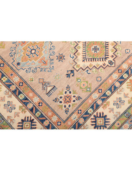 Tappeto Kazak Afghanistan 153x199 Rosa Pesca Bl