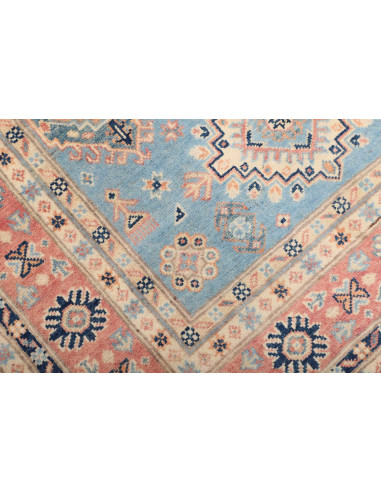Rug Kazak Afghanistan 120x176 Pastel Blue Salmo