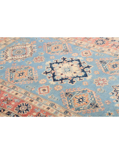 Rug Kazak Afghanistan 120x176 Pastel Blue Salmo