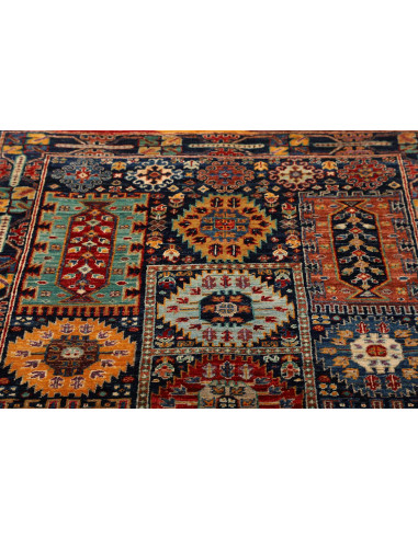 Rug Tribal Pakistan 103x150 Deep Navy Blue Vivi