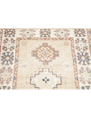 Tappeto Kazak Afghanistan 64x180 Avorio Crema T