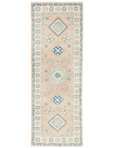 Tappeto Kazak Afghanistan 62x175 Pesca Chiaro B