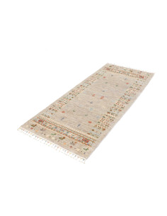 Tappeto Siva Pakistan 82x193 Grigio Beige Multi 2